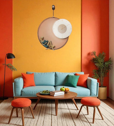 The Reading Nook Timepiece (20 x 22 Inches)